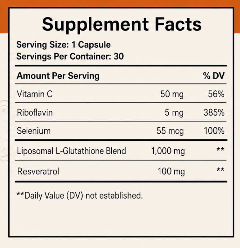 Avello® Liposomal Glutathione